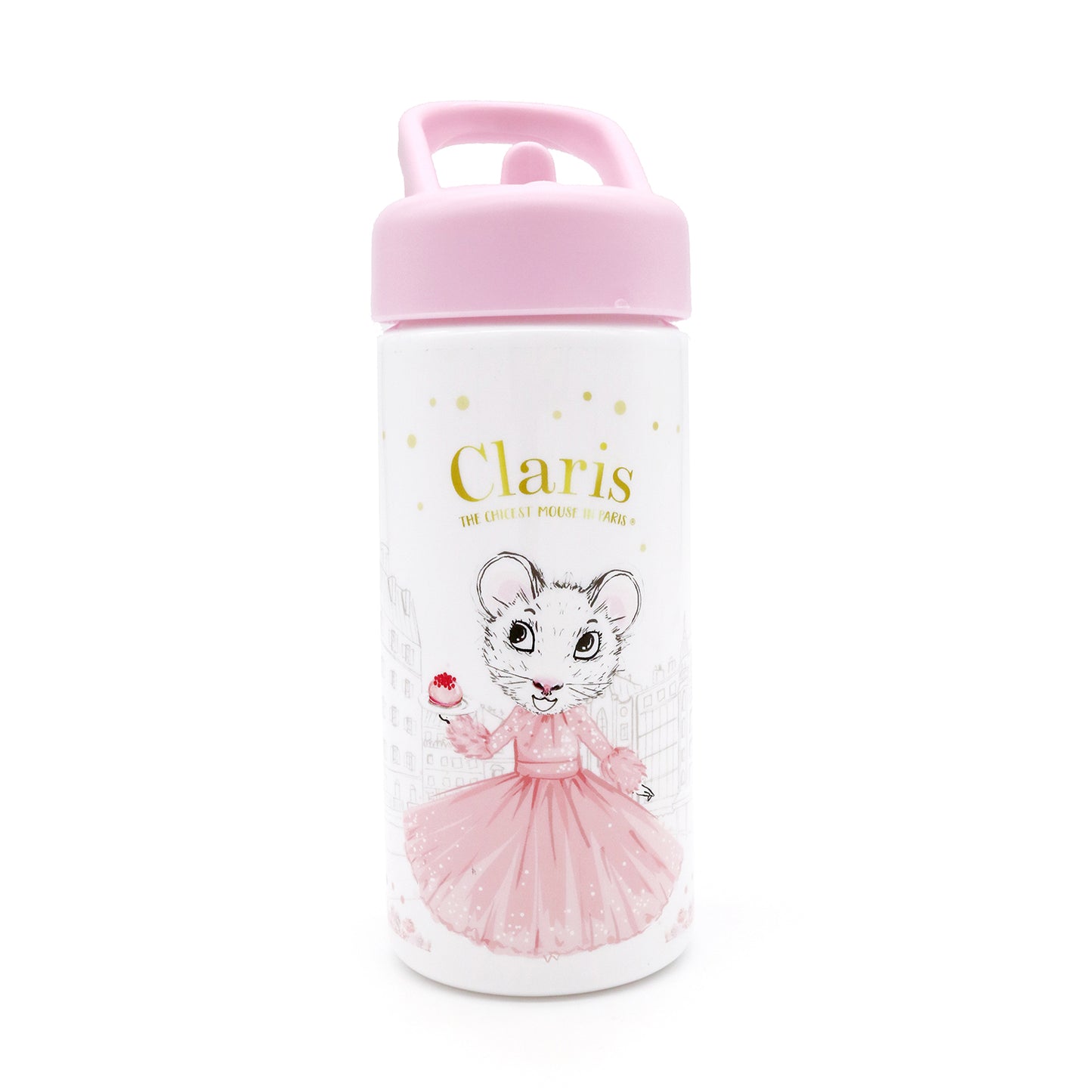 Claris Drink Bottle with Straw