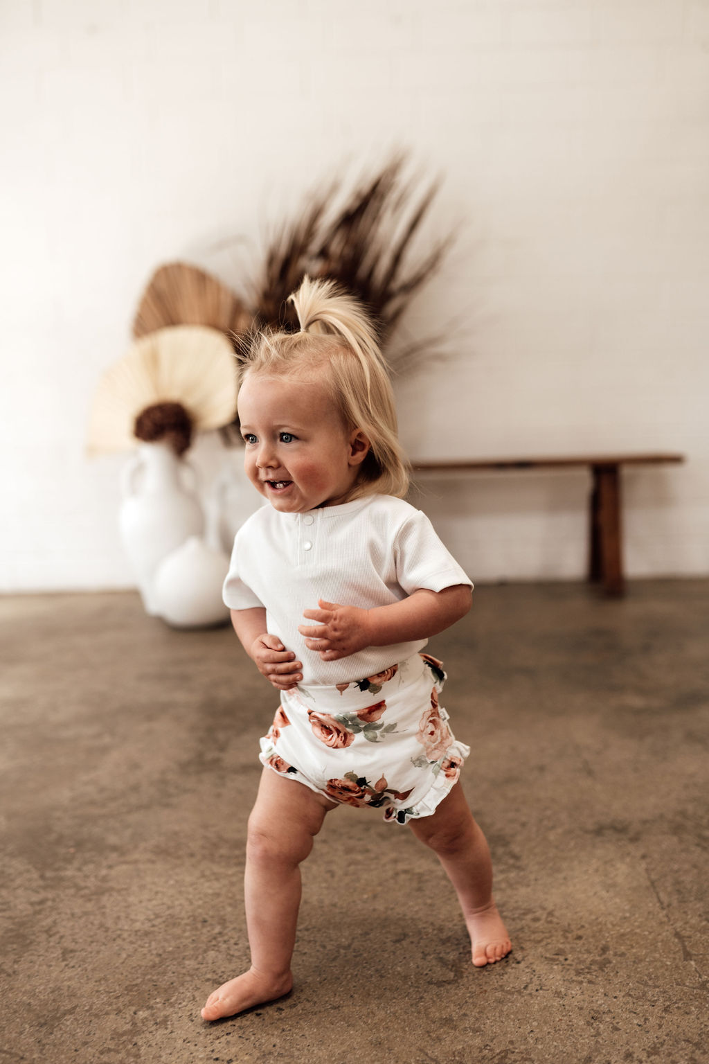 Snuggle Hunny Rosebud Short Sleeve Bodysuit