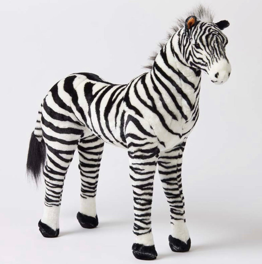 Jiggle & Giggle Ride On Zebra