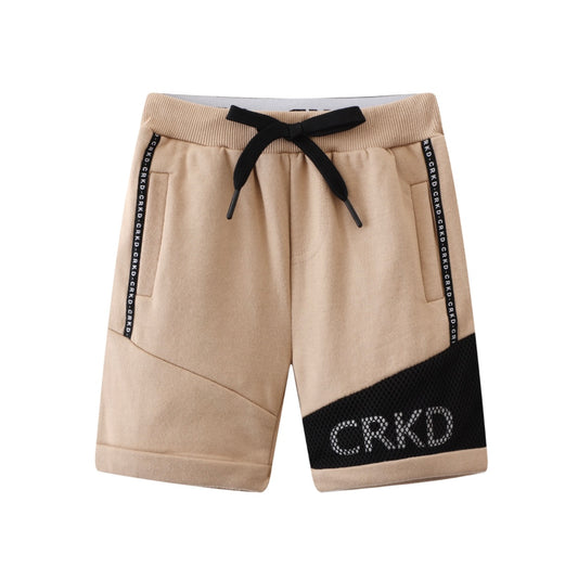 Cracked Soda Chase Casual Shorts Tan