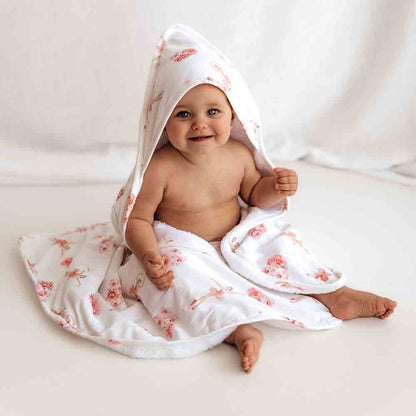 Snuggle Hunny Ballerina Hooded Towel