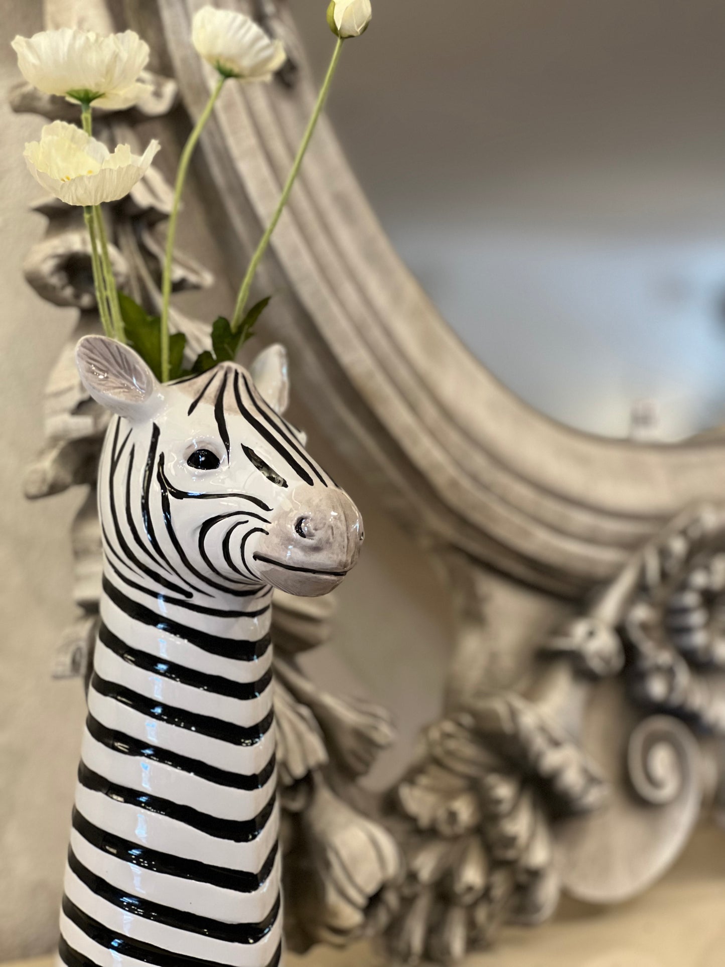 Bloomingville Feodor Zebra Vase