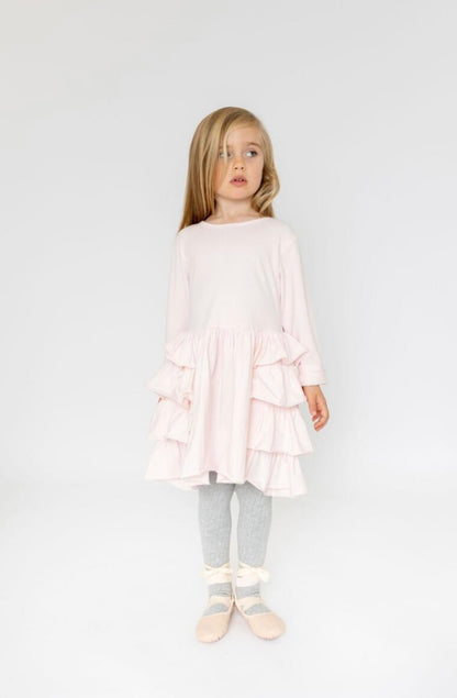 Alex & Ant Florence Bustle Dress Baby Pink