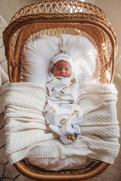 Snuggle Hunny Swaddle & Beanie Set – Various Designs